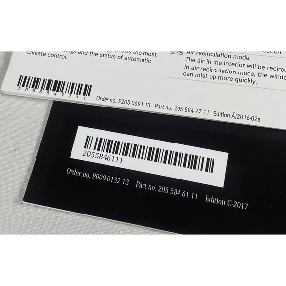 Mercedes Benz C Class Owners Manual C300 Sedan Booklets + CD w/Black Case - Picture 11 of 13